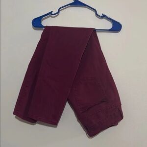 Crown & Ivy Deep Red Trousers